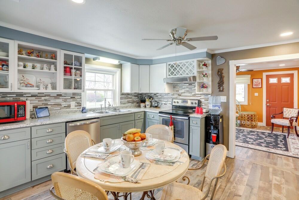 1 Block to Beach: Home w/ Hot Tub in Port Clinton!