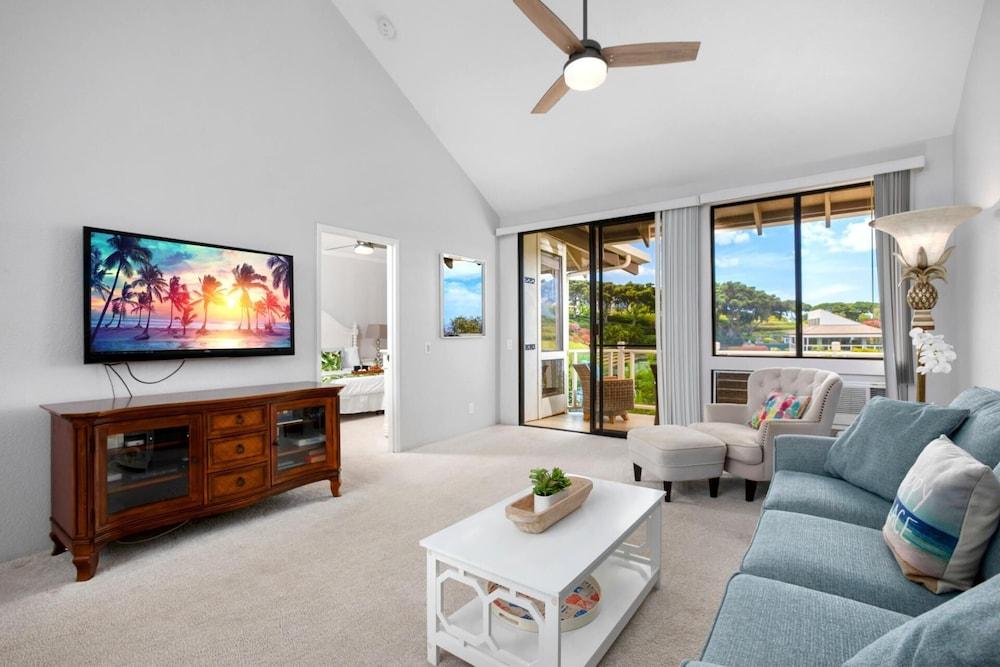 Grand Champions 2 Free Rental Cars KBM Resorts Extra Large Corner Suite 2 Units, 3 Bedrooms Ml-1481