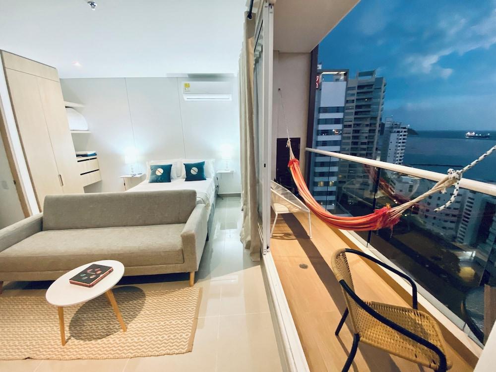 Blue loft ocean view