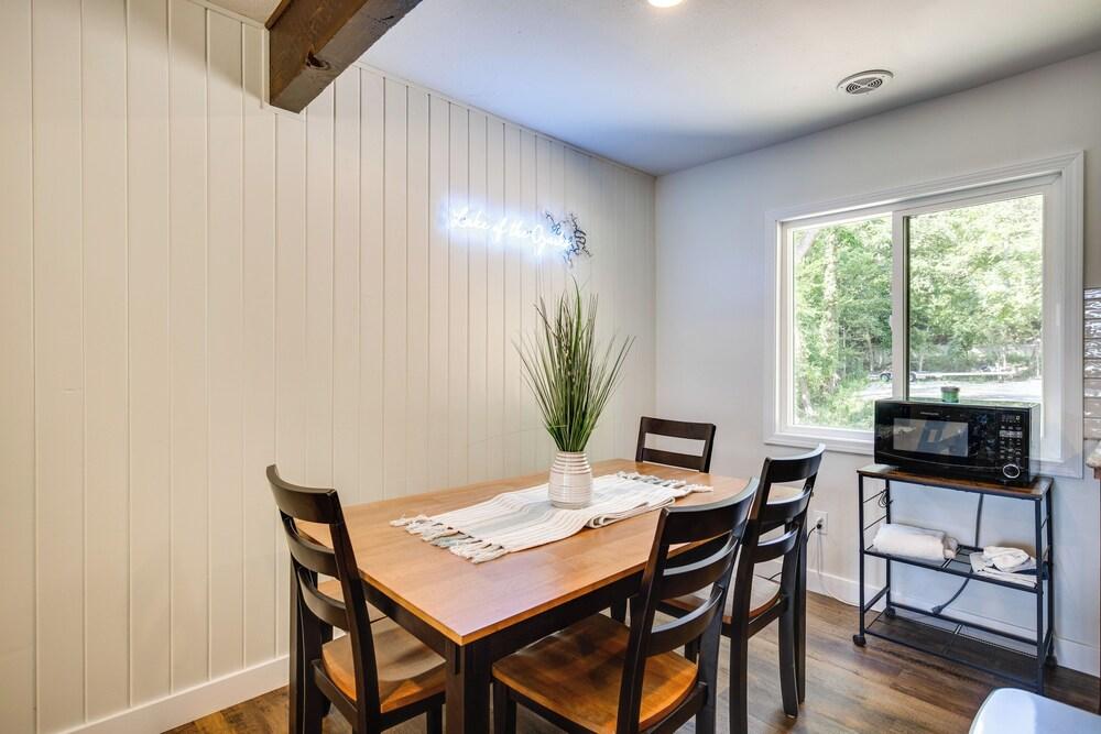 Fire Pit + Private Dock: Ozarks Family Escape!