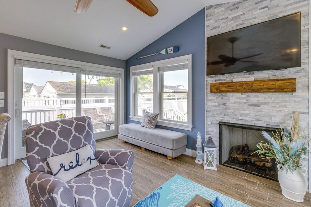 Half-mi to Beach: Cape May Getaway w/ Deck & Yard!