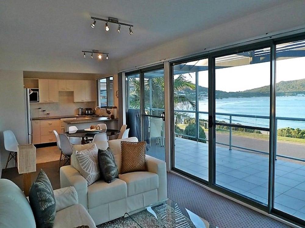 On the Beach at Fingal Bay