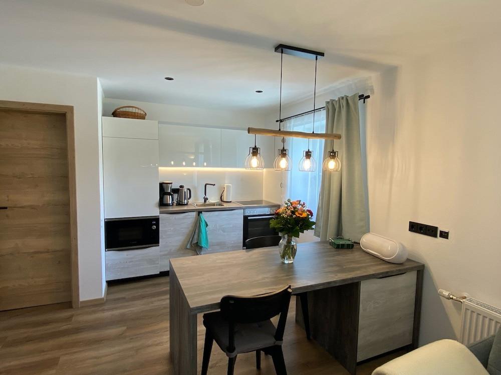 Ferienhaus mit Sauna in Skigebietsnahe