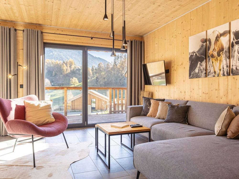 Chalet by the ski Lift With Balcony and Sauna