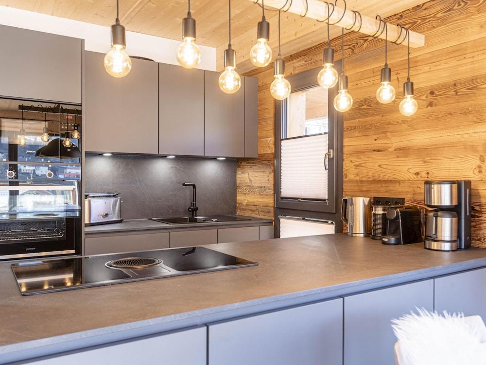 Chalet by the ski Lift With Balcony and Sauna