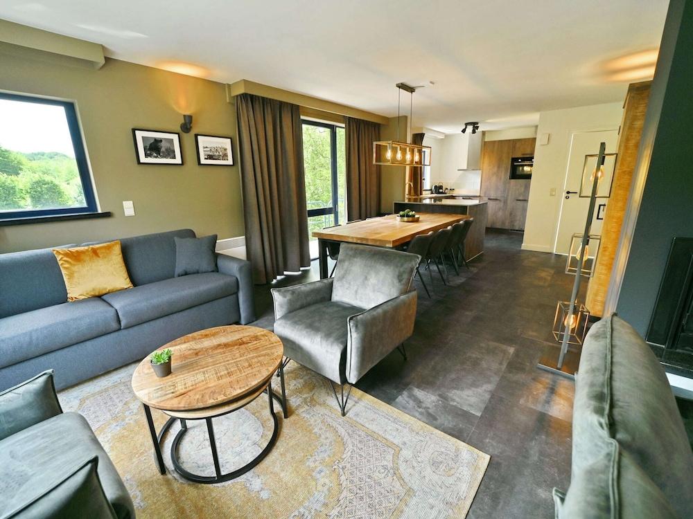 Modern Apartment in Belgium With Bubble Bath