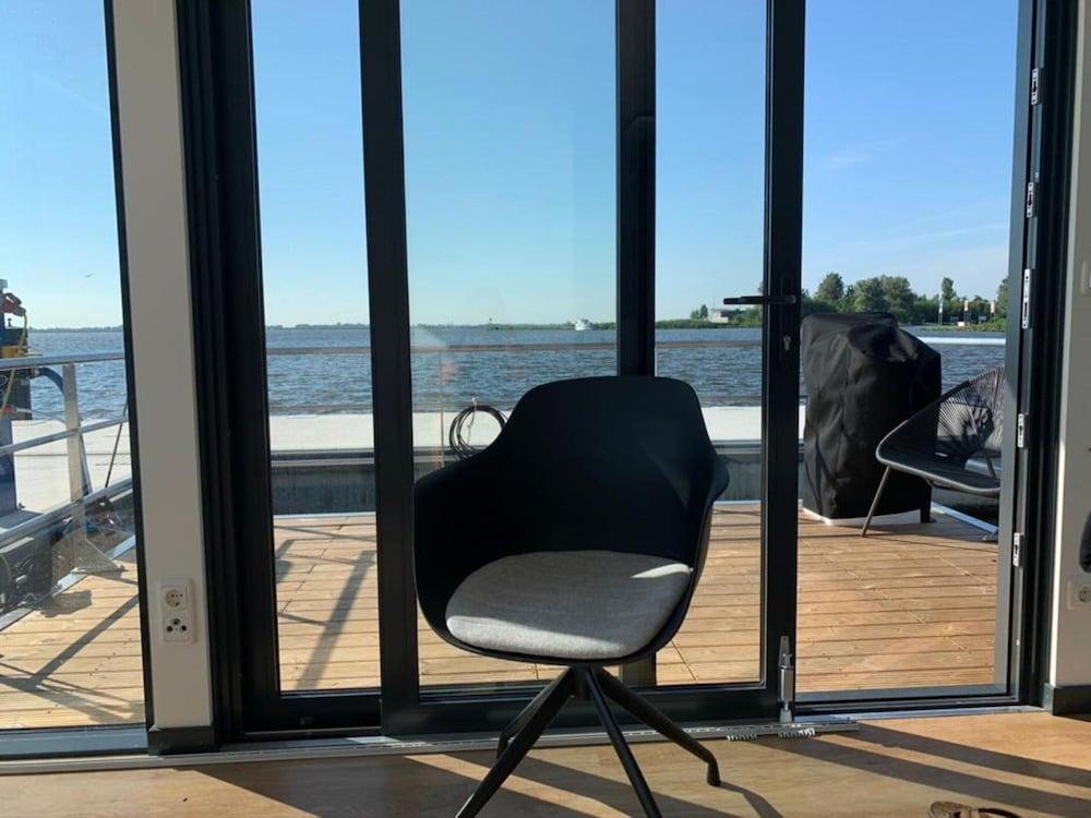 Houseboat Sneekermeer With Sun Deck