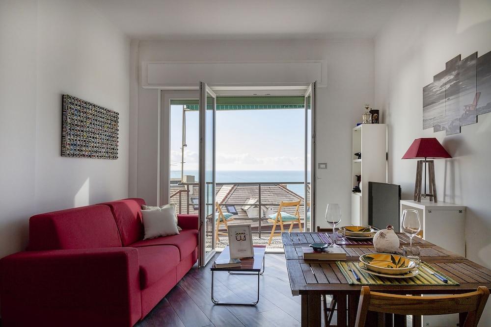 Sunset Apartment above the sea