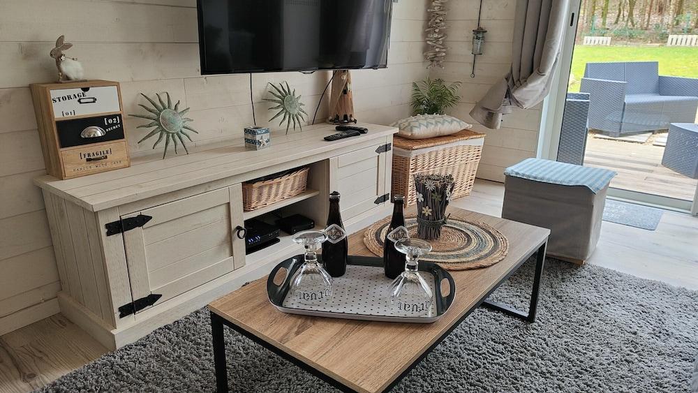 Nice Chalet by the Woods in Saint-leger