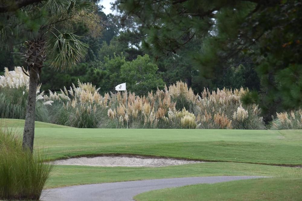Ground Floor Studio 2503L in Brunswick Plantation Resort with Family Friendly Outdoor Pools Onsite by RedAwning