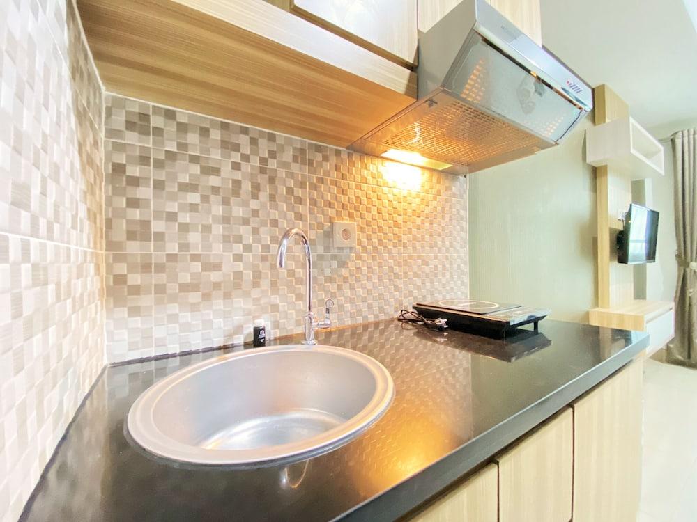 Simply And Homey Designed Studio Room At Taman Melati Jatinangor Apartment