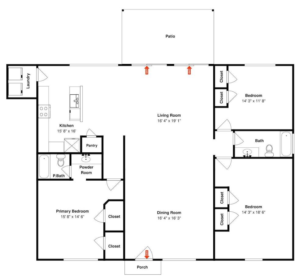 Flamingo House by Miss Kitty’s