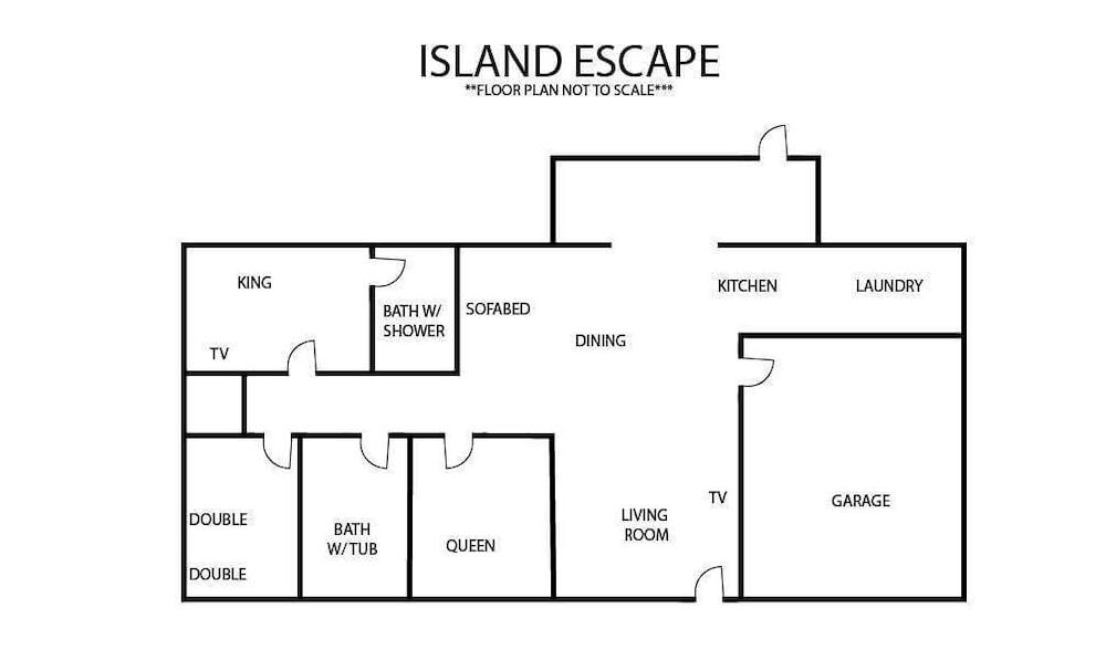 Island Escape 3 Bedroom Home