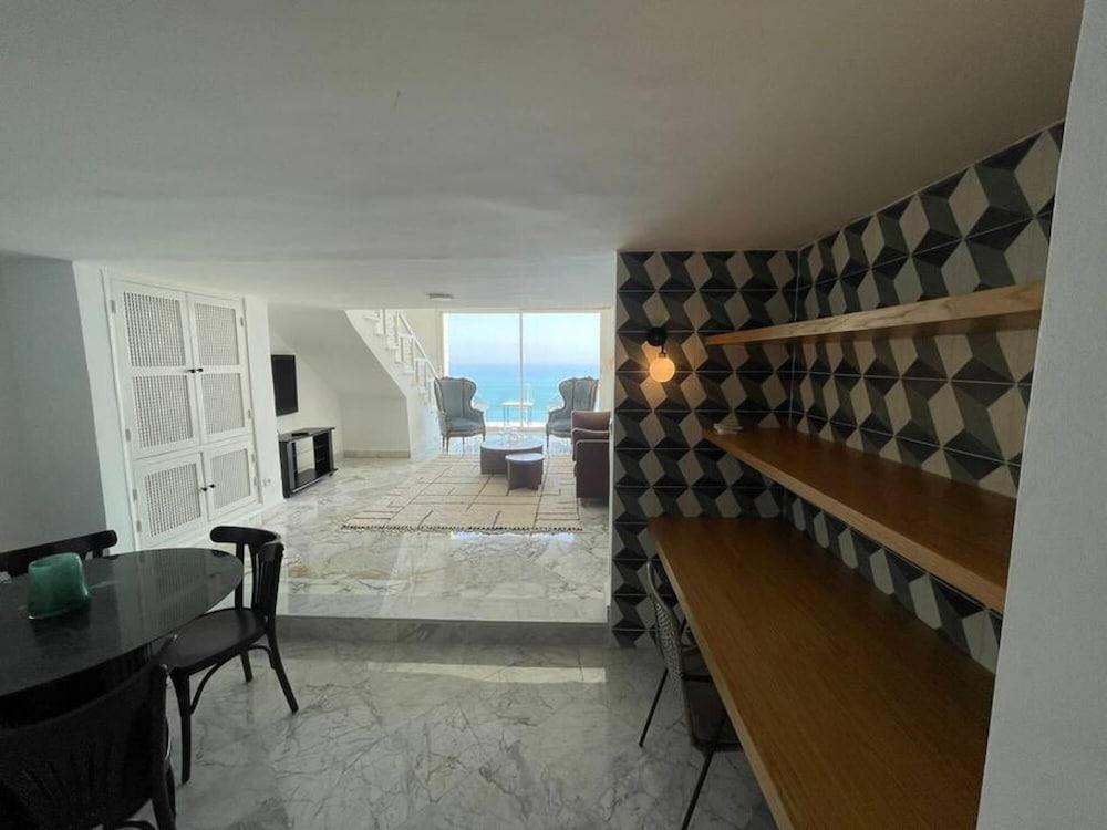 Le Paradis Bleu Luxueux Duplex Avec vue mer