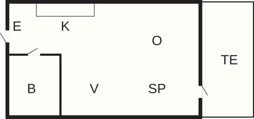 2 Person Holiday Home in Allinge