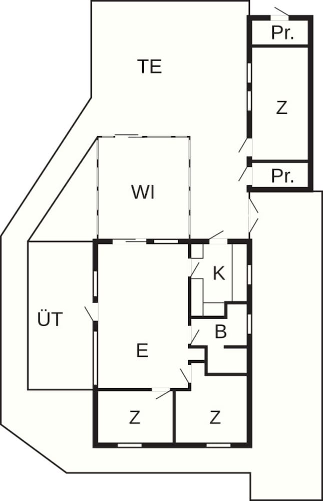 8 Person Holiday Home in Borkop