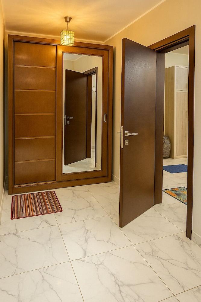 Beachfront Chalet in Porto Said With Pool & Gard