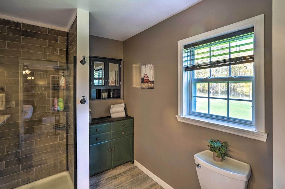 Game Room & Spacious Yard: 10-acre Catskills Home!