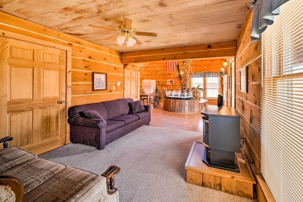 Secluded Spragueville Cabin by ATV Trails & River!