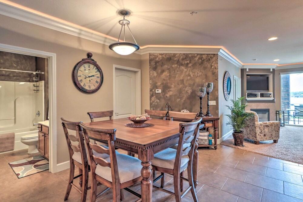 Condo With Lakefront Patio & Community Perks!