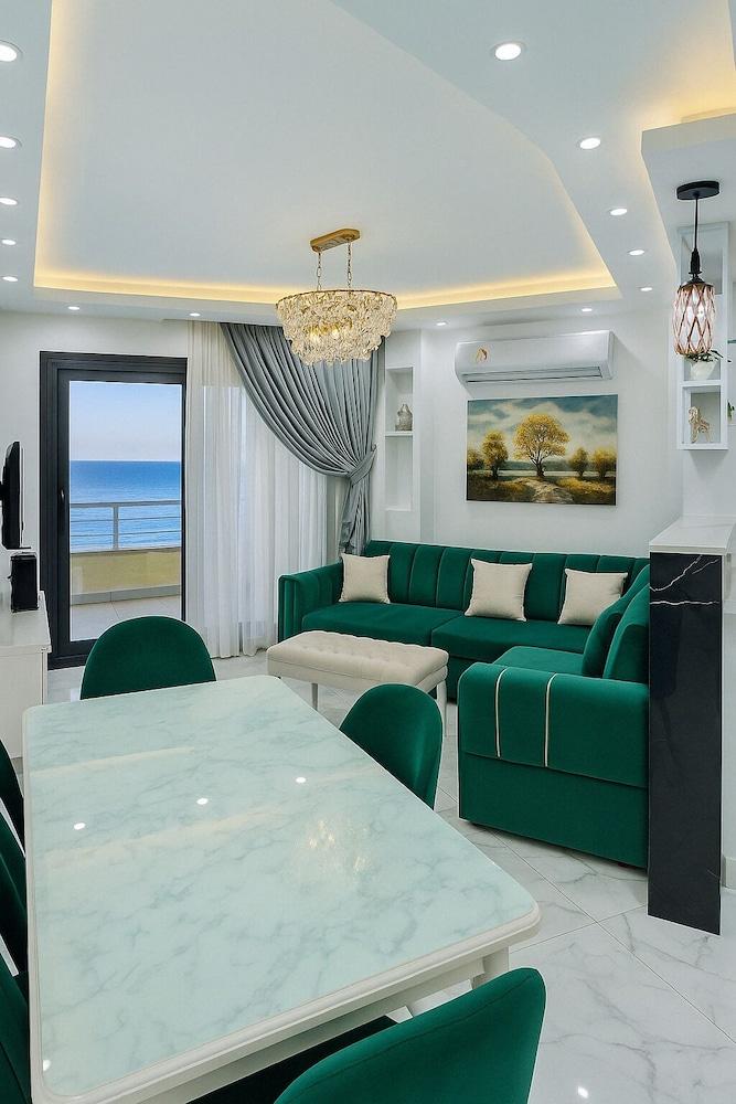 Beachfront Chalet in Porto Said With Pool & Ga