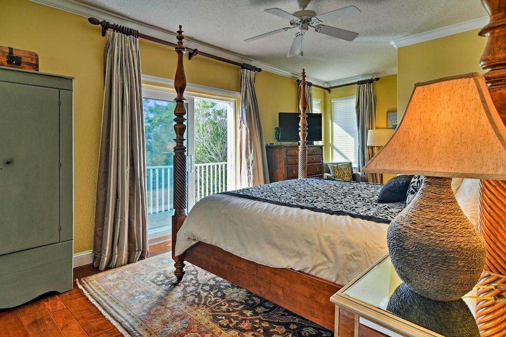 Walk to Shore: Holmes Beach Home w/ Pool & Hot Tub