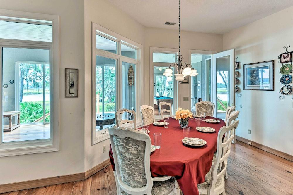 Waterfront Home w/ Shared Dock on Okatie River