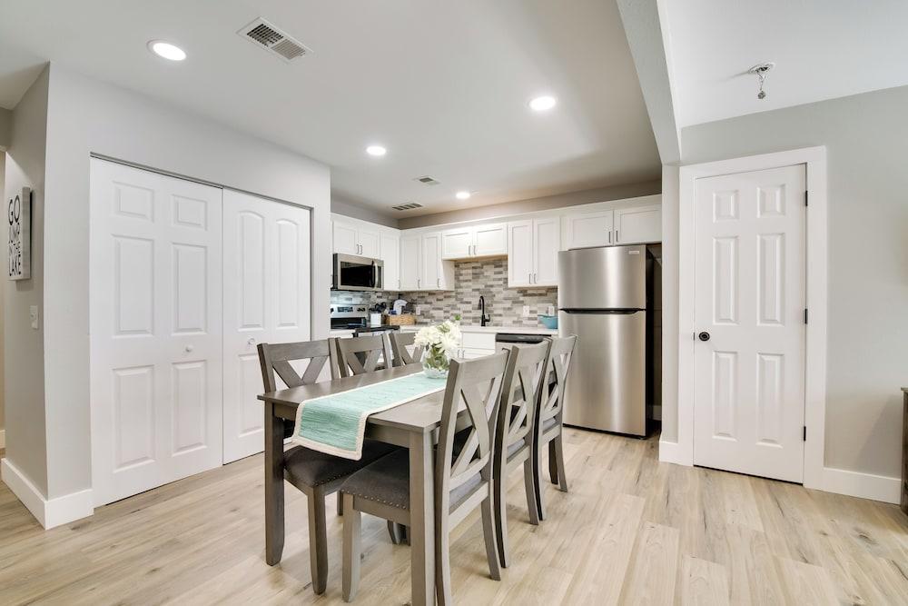 Delightful Townhouse w/ Patio & Shared Yard!