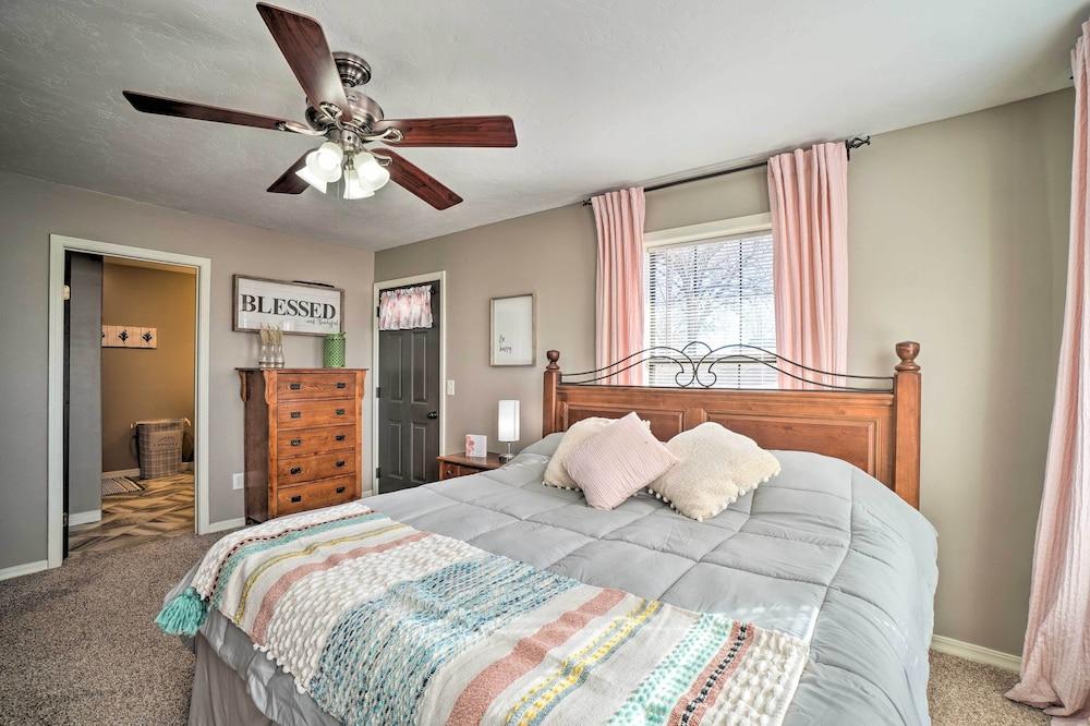 Spacious Omaha House w/ Deck & Mountain Views!