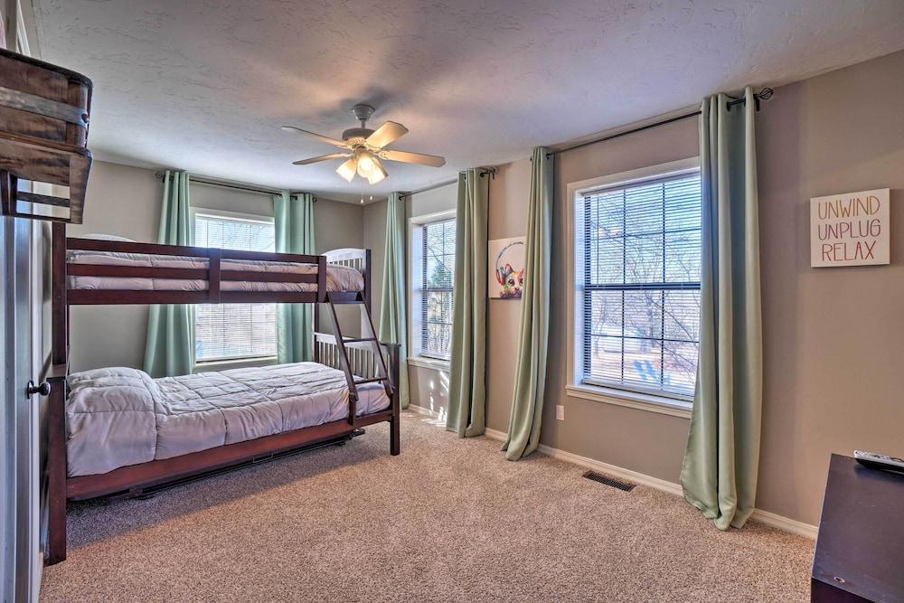 Spacious Omaha House w/ Deck & Mountain Views!