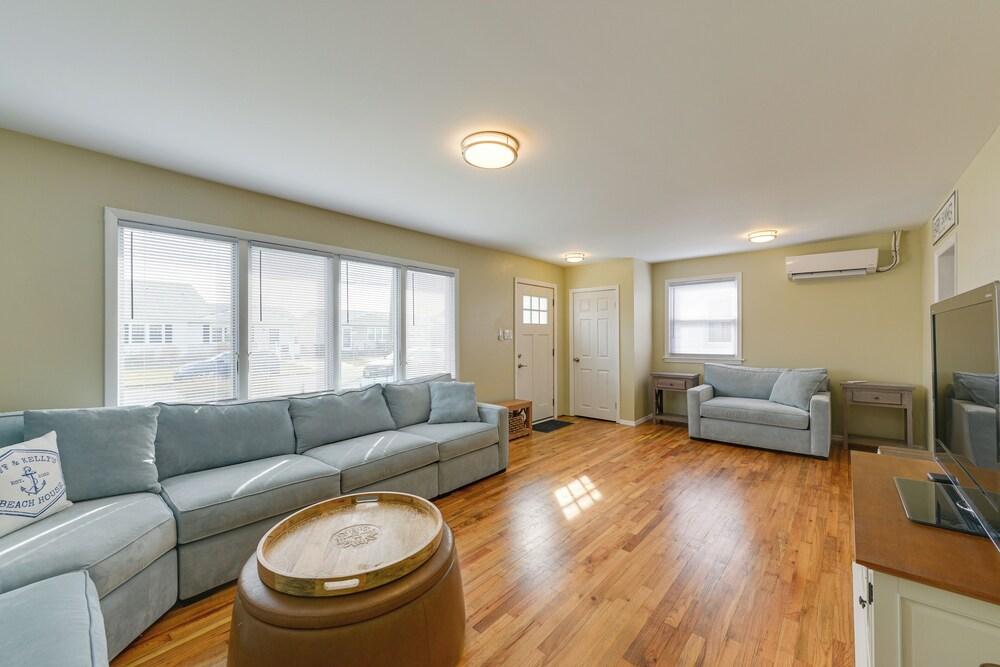 Brigantine Beach Home w/ Outdoor Shower & Grill!