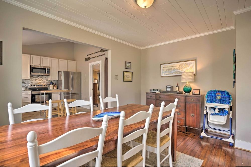 Urbanna Cottage w/ Private Yard & Water Views