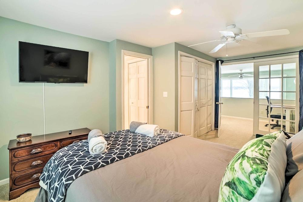 Lakefront Grant Getaway w/ Deck + Fire Pit!