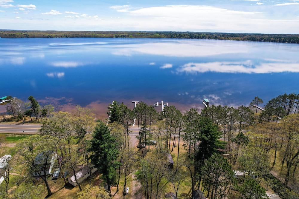 Stone Lake Cabin w/ Private Deck & Fire Pit!