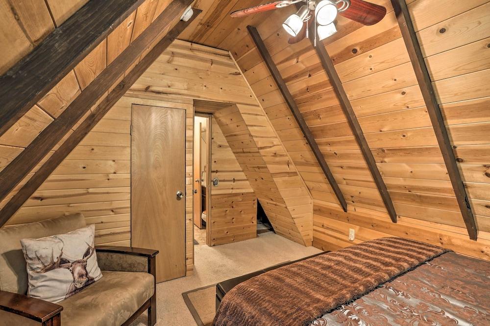 A-frame Home w/ 3 Decks & Lake Arrowhead Views!