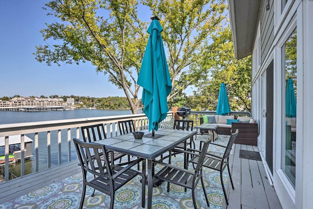 Private Boat Dock & Deck: Lakefront Home!