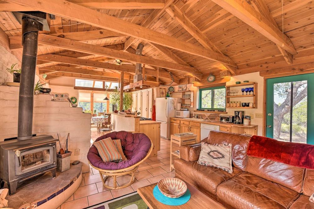Eclectic Adobe Crestone Cottage w/ Patio + Yard!