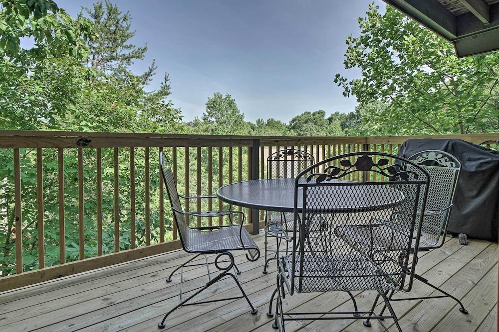 Furnished Deck & Grill: Rustic Pigeon Forge Cabin