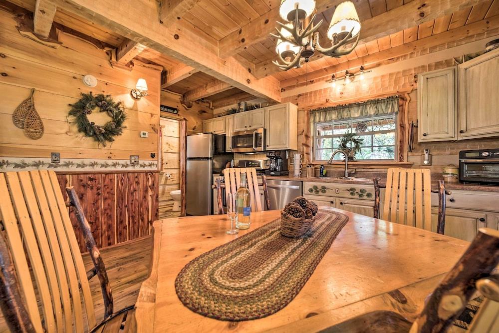 Stunning Creekside Cosby Cabin w/ Deck + Fire Pit!