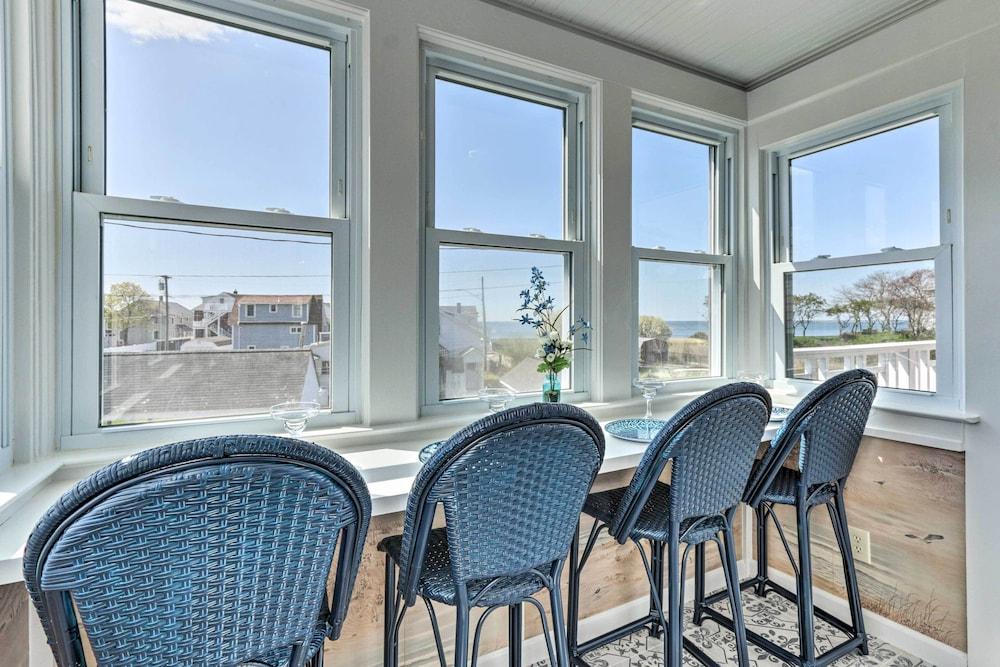 Westbrook Home w/ Ocean Views - Walk to Beach