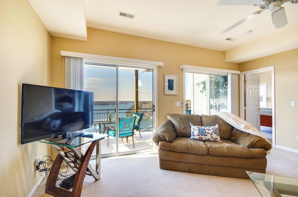 Pool Access, Water Views: Lake Ozark Condo!