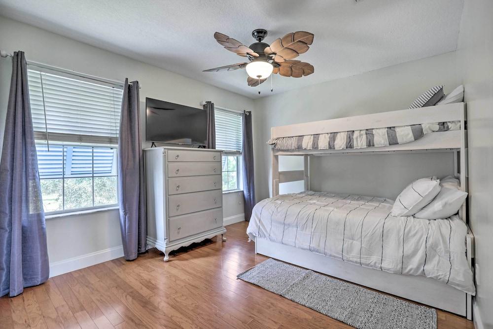 St Augustine Home w/ Swim Spa & Marsh Views!