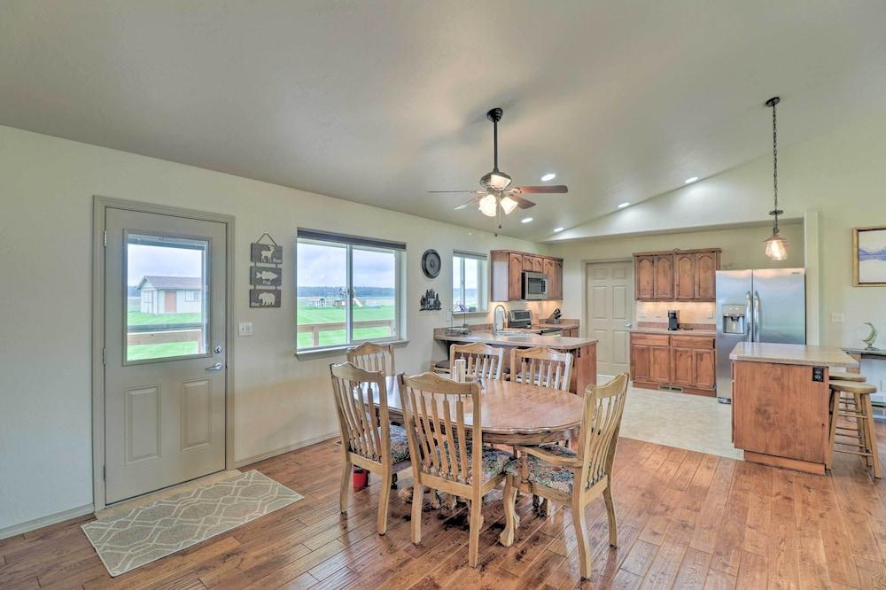 Columbia Falls Home w/ 1-acre Yard & Views!