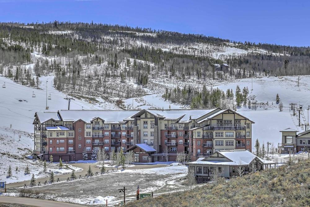 Steps to Ski Lifts: Base Camp One Resort Condo