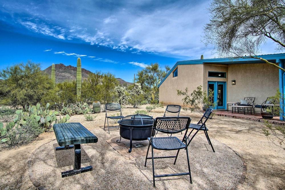 Sunny Tucson Home w/ Patios on 5 Acres!