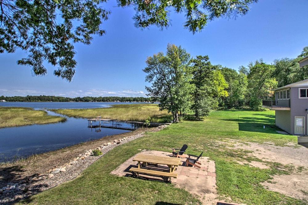 Platte Lake Home w/ Boat Launch & Deck!