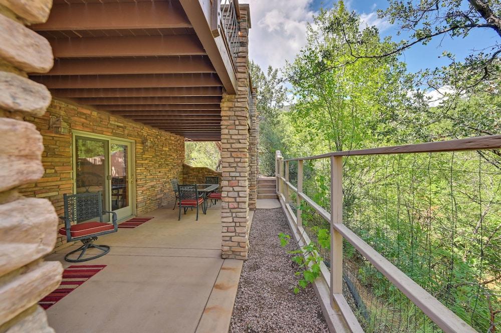 Log Cabin in Payson w/ Deck, Mtn & Creek Views