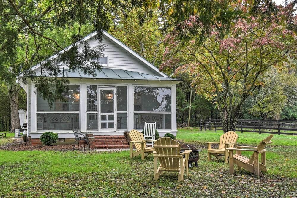 Restored 1920's Cottage on 1 Acre w/ Fire Pit
