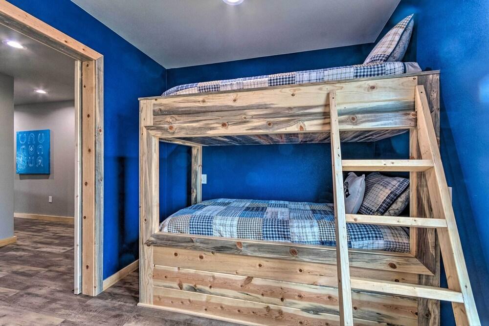 Upscale Riverfront Home w/ Beach & Fire Pit!