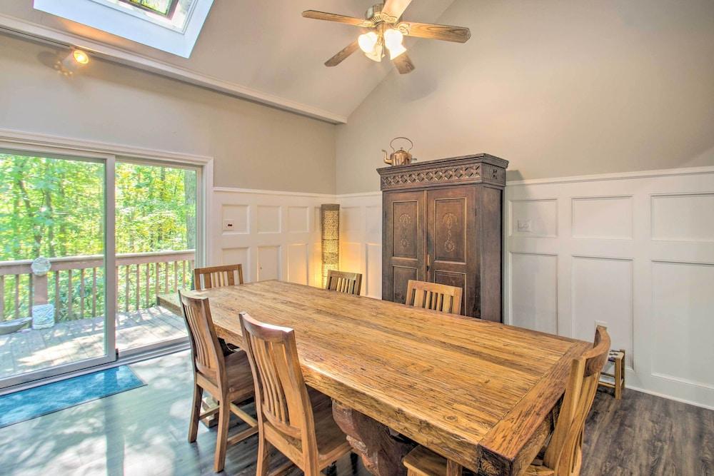 Peaceful New Market Cabin w/ Deck & Fire Pit!